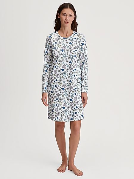 CALIDA Nachthemd Flower Nights Allover-Print, Pure günstig online kaufen