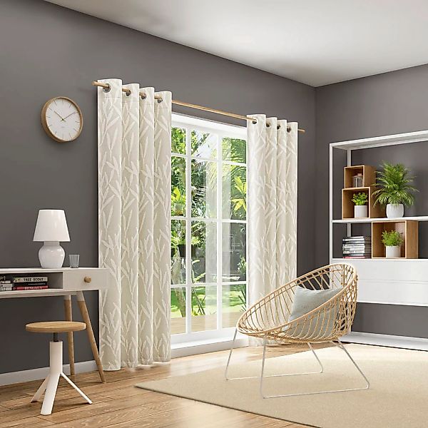 Neutex for you Vorhang "Arosa Eco" Ösen 1 Stk. tlg. günstig online kaufen