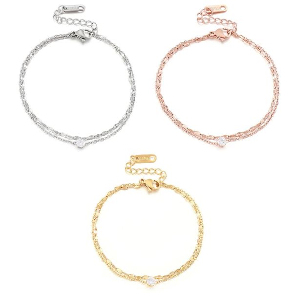 Eyecatcher Armkette Elegantes mehrreihiges Armkettchen mit günstig online kaufen