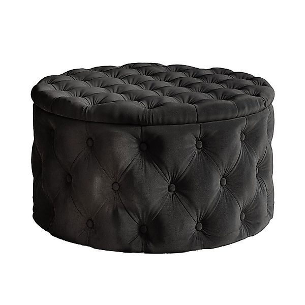 Lookway Hocker CHESTERFIELD runder gesteppter mit günstig online kaufen