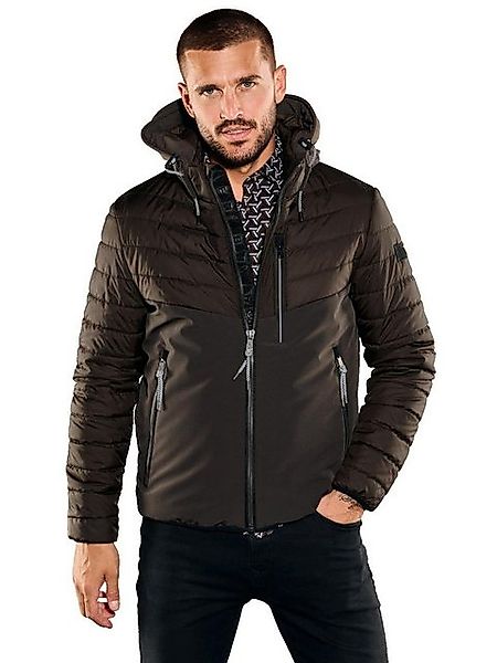 emilio adani Steppjacke Jacke mit abnehmbarer Kapuze günstig online kaufen