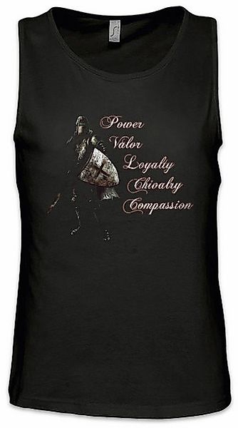 Urban Backwoods Tanktop Templar V Ärmelloses T-Shirt Cross Templerkreuz Kni günstig online kaufen