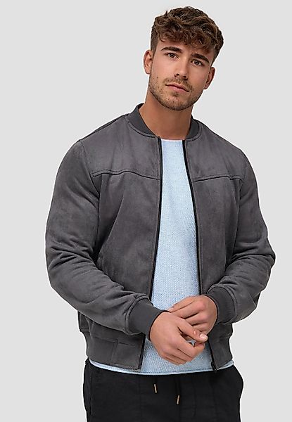 Indicode Sommerjacke Ibon Kunstlederjacke mit Stehkragen günstig online kaufen
