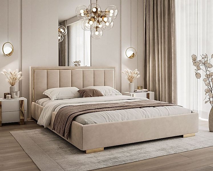 Lookway Polsterbett AURELIA 180x200 mit Bettkasten günstig online kaufen