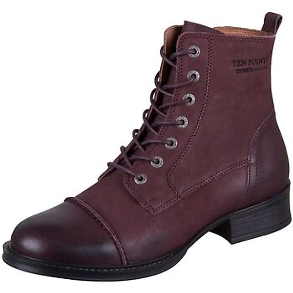 Ten Points  Stiefel Stiefeletten Pandora 60369-805 wine pflz. NUBUKLEDER 60 günstig online kaufen