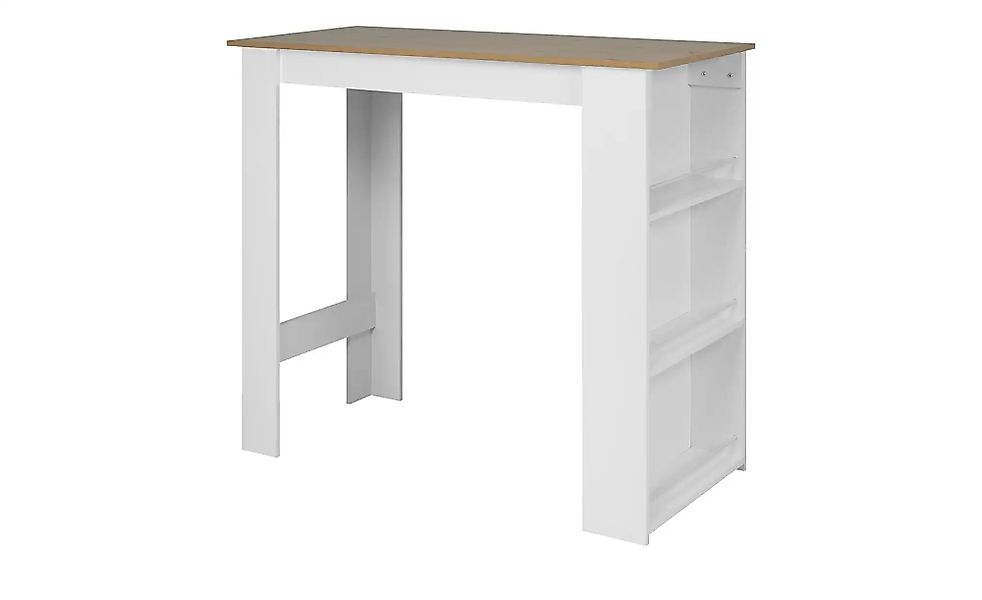 Bartisch  Oliver ¦ weiß ¦ Maße (cm): B: 60 H: 107 Tische > Bartische - Höff günstig online kaufen