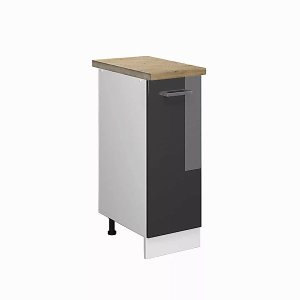Vicco Apothekerschrank R-Line, Anthrazit Hochglanz/Weiß, 30 günstig online kaufen