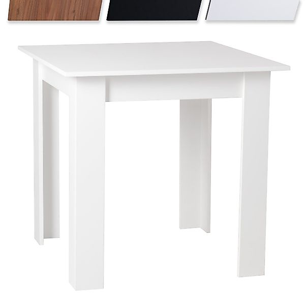 MIADOMODO Esstisch Esstisch - Quadratisch, 80x80x76,5cm, günstig online kaufen