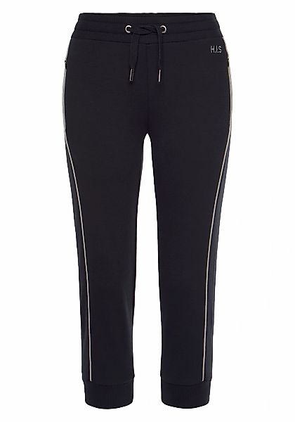 H.I.S Caprihose, mit seitlichen Piping, Loungeanzug günstig online kaufen