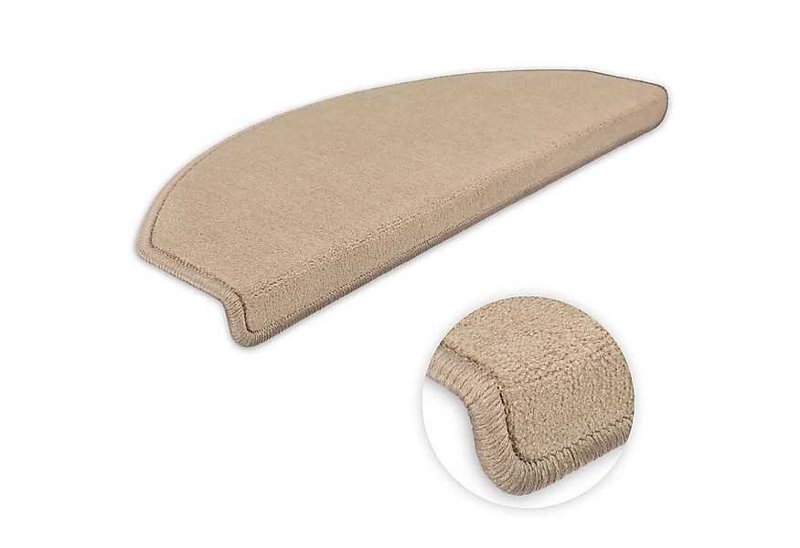 Metzker® Stufenmatte Stufenmatten Vorwerk Uni Halbrund Einzeln und SparSet' günstig online kaufen