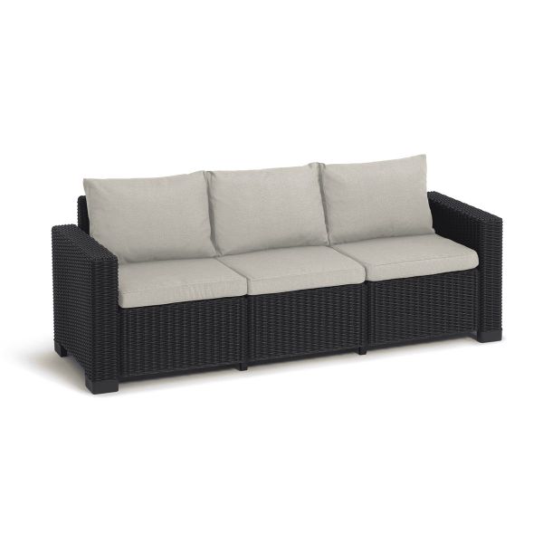 Allibert Loungesofa California Gartensofa anthrazit mit günstig online kaufen
