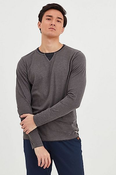 Blend Rundhalsshirt BHLeonas Klassisches Langarmshirt mit Rundhalsausschnit günstig online kaufen