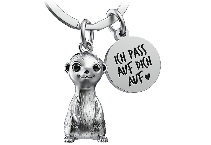 FABACH Schlüsselanhänger Erdmännchen Glücksbringer Meerkat & "Ich pass auf" günstig online kaufen