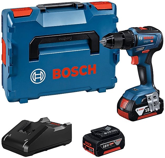 Bosch Professional Akku-Bohrschrauber GSR 18V-55, max. 1800 U/min, (Set), m günstig online kaufen