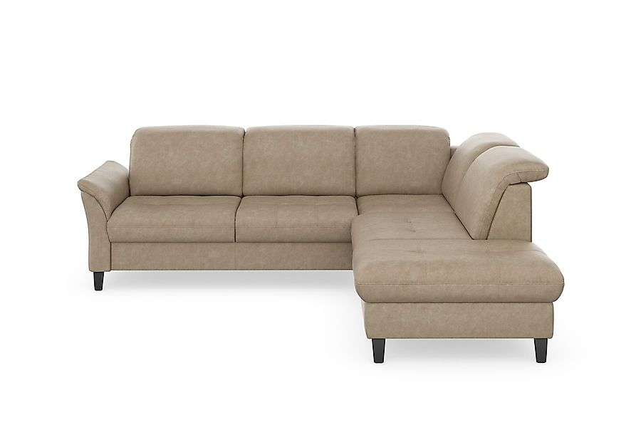 sit&more Ecksofa »Maggiore L-Form«, wahlweise mit Kopfteilverstellung, Bett günstig online kaufen