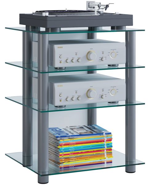 VCM TV-Rack Hifi Möbel Rack Alu günstig online kaufen