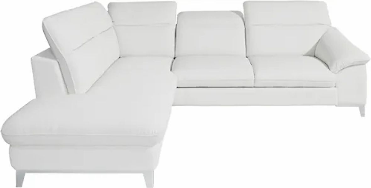 COTTA Ecksofa »Teresa L-Form« mit Kopfteilverstellung, wahlweise mit Bettfu günstig online kaufen