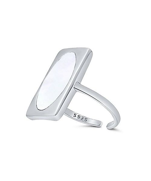 DANIEL CLIFFORD Silberring 'Lia' Damen Ring Silber 925 mit Perlmutt, größen günstig online kaufen