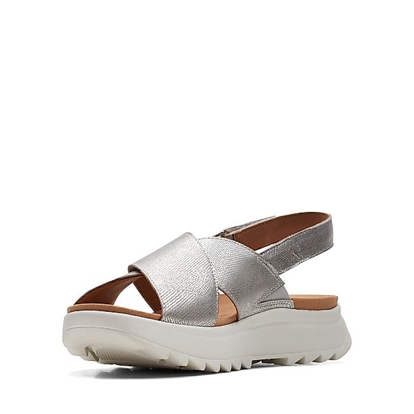 Clarks DashLite Wish Sandale, Plateausandale, Klettschuh günstig online kaufen