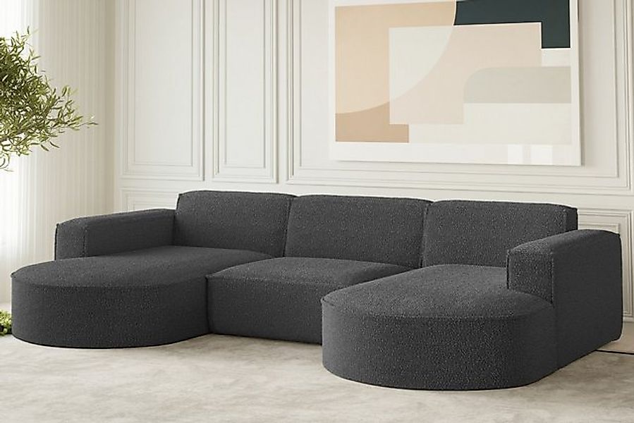 Fun Möbel Wohnlandschaft Wohnlandschaft U-Form Sofa günstig online kaufen