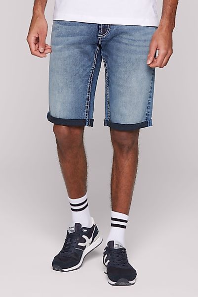 CAMP DAVID Jeansshorts, mit breiten Nähten günstig online kaufen