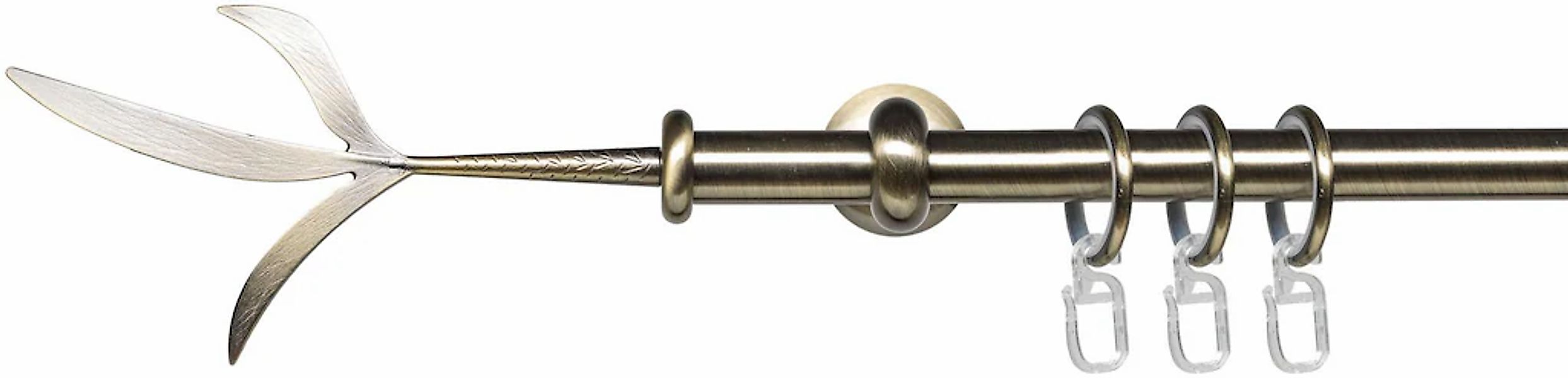 Liedeco Gardinenstange "Esp Zweig" Ø 16 mm 1 läufig-läufig Fixmaß 1-läufig günstig online kaufen