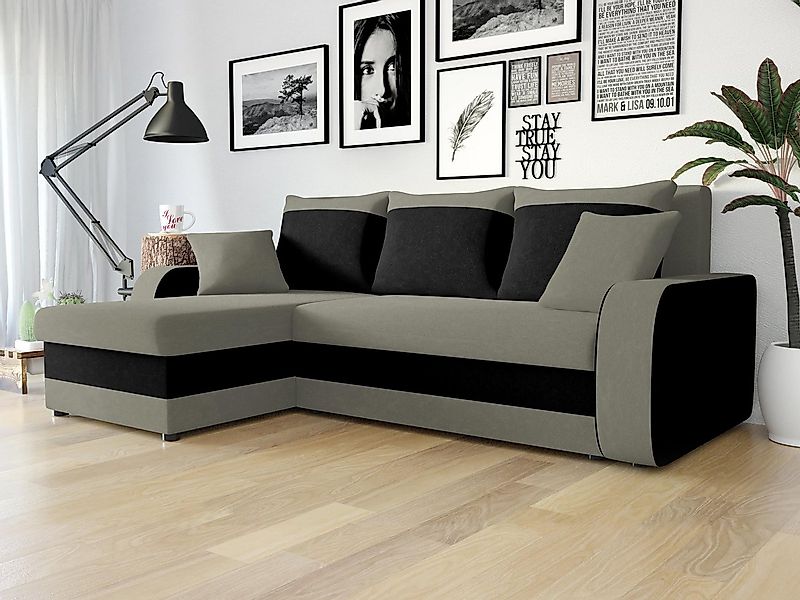 MIRJAN24 Ecksofa Kris, mit Schlaffunktion und zwei Bettkasten, L-Form mit K günstig online kaufen