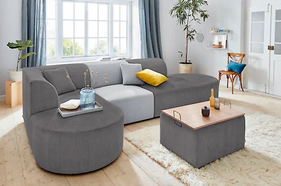 andas Sofa-Eckelement "Alesund", als Einzelteile oder Modulteil günstig online kaufen