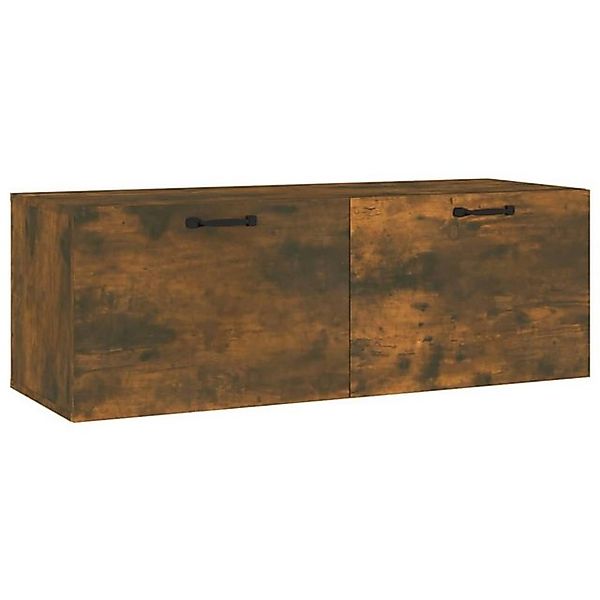 vidaXL Hängeschrank Wandschrank Räuchereiche 100x36,5x35 cm Holzwerkstoff günstig online kaufen