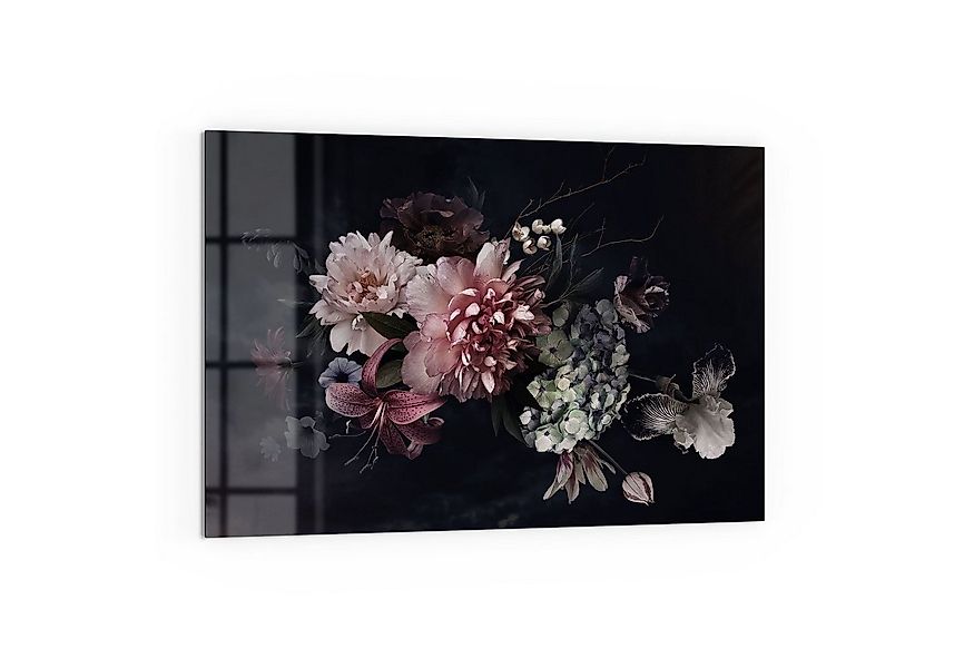 DEQORI Küchenrückwand 'Blühende Pracht', Glas Spritzschutz Badrückwand Herd günstig online kaufen