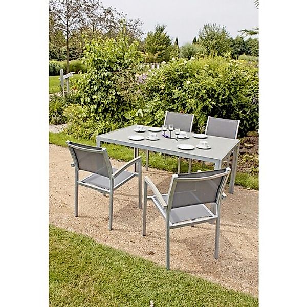 Garden Pleasure Stapelstuhl »GRACE« (Set) 4 Stk.4er Set günstig online kaufen