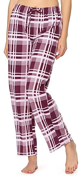 Merry Style Pyjamashorts Damen Schlafanzughose Lang MPP-001 aus Baumwolle ( günstig online kaufen