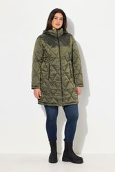 Ulla Popken Funktionsjacke HYPRAR Steppjacke Kapuze günstig online kaufen