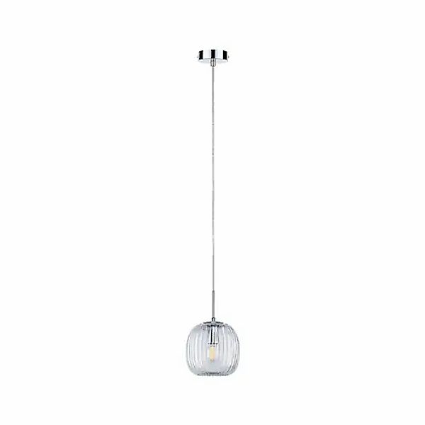 Paulmann Pendelleuchte »Ruya E14 max. 20W Glas, Chrom«, 1 flammig, Leuchtmi günstig online kaufen