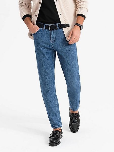 OMBRE Girlfriend-Jeans Marmorierte Denim-Hose für Männer CARROT FIT günstig online kaufen