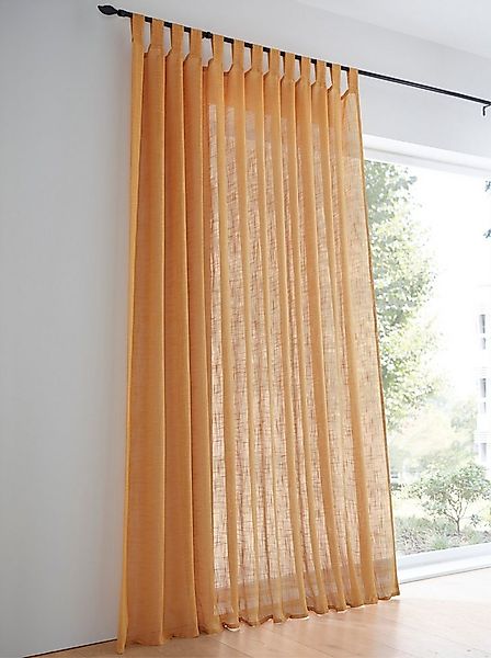 heine Gardine Dekostore (1 St), Schlaufen, halbtransparent, Fensterdekorati günstig online kaufen