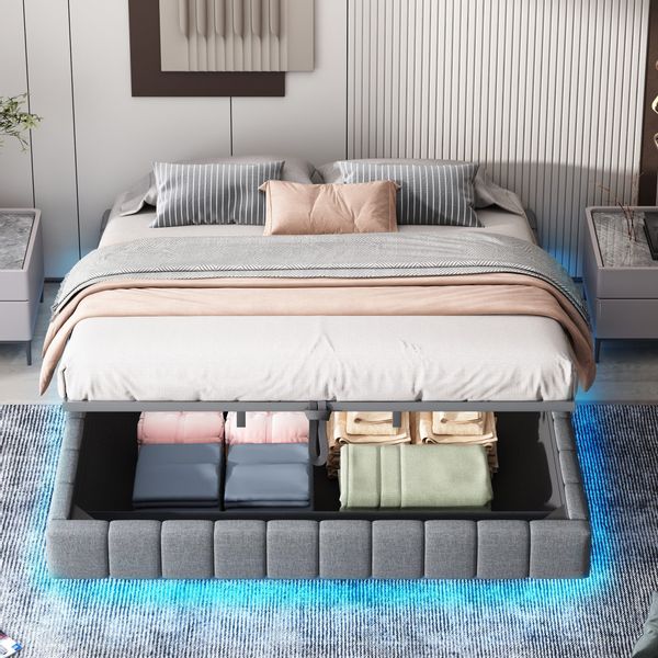 REDOM Polsterbett Funktionsbett,Kinderbett,Jugendbett (Schwebebett mit Stau günstig online kaufen