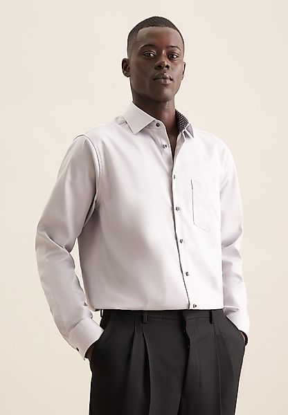 seidensticker Businesshemd "Comfort" Comfort 1/1 Kentkragen Uni günstig online kaufen