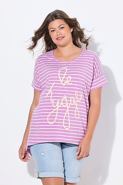 Laurasøn T-Shirt Ringel T-Shirt 1/2-Arm Rundhals günstig online kaufen