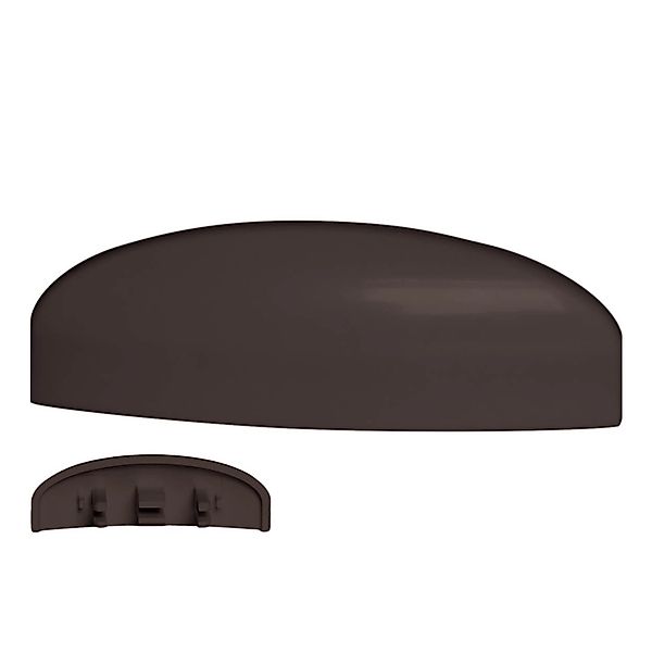 Bauheld Fenster Wasserschlitzkappen 25 bis 30 mm 30 Stück Ral 8019 günstig online kaufen