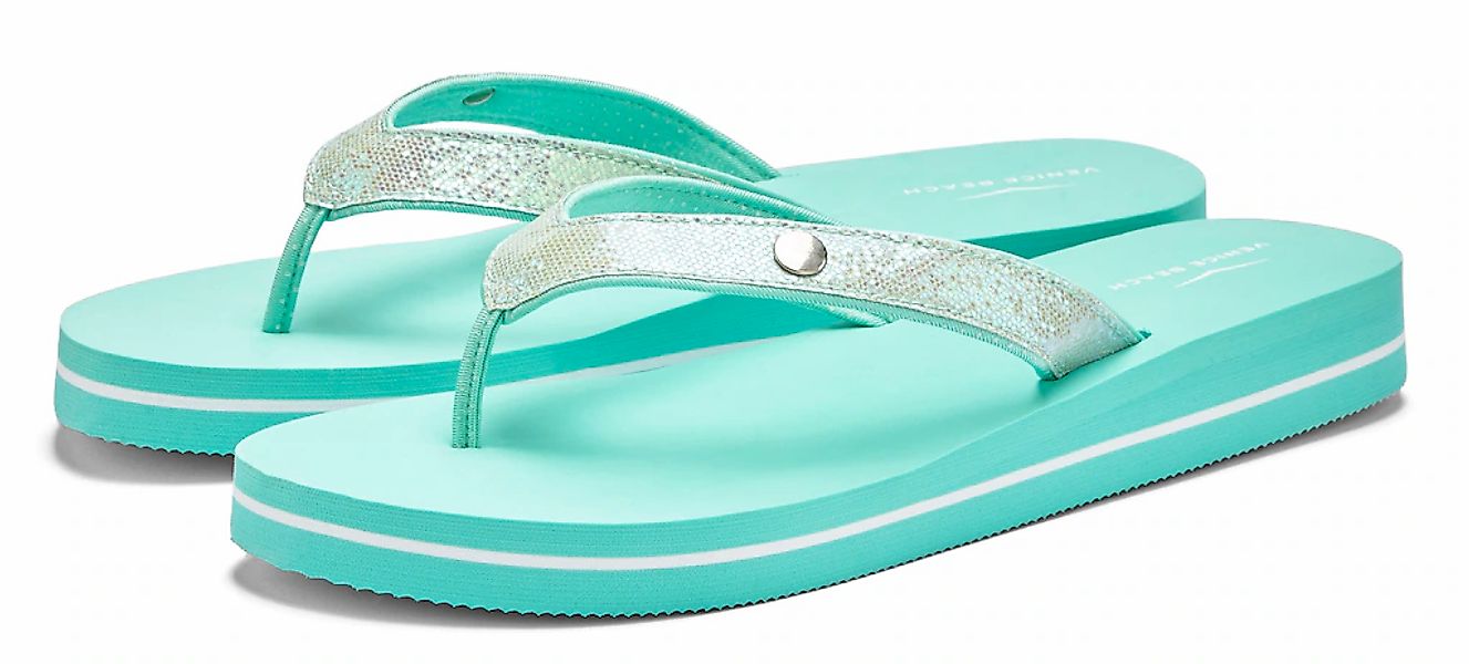 Venice Beach "Sandale, Badeschuh, Pantolette, Badelatsche, Flip Flop" mit G günstig online kaufen