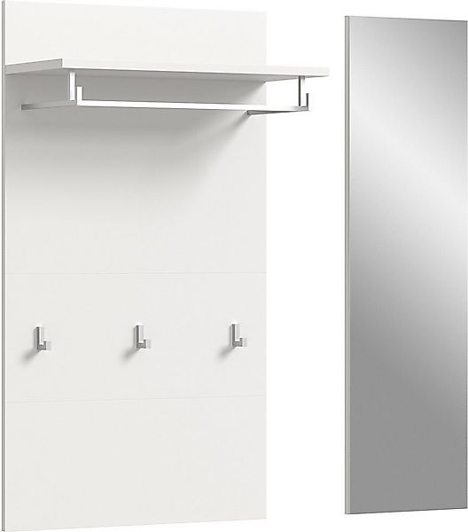 INOSIGN Garderobenpaneel AOSTA-PANEEL (2 St), Paneel mit Spiegel, Breite: 6 günstig online kaufen
