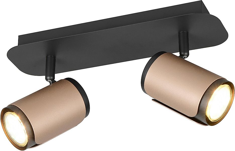 TRIO Leuchten Deckenstrahler GILLAN, Spot 2-flammig, exkl 2x GU10 max 10W, günstig online kaufen