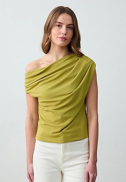 Jimmy Key Strickpullover Gebreide blouse met boothals en lage schouders günstig online kaufen