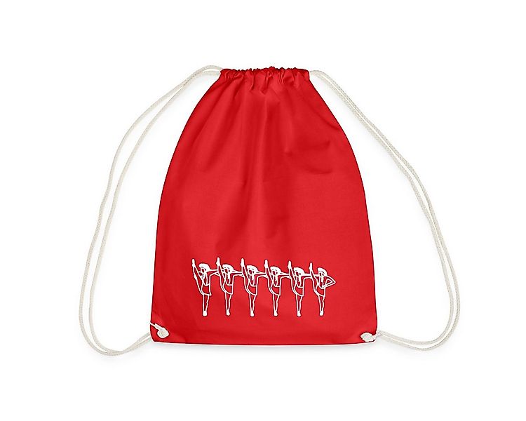 Spreadshirt Turnbeutel Tanzmariechen Beinreihe Gardetanz Turnbeutel (1-tlg) günstig online kaufen