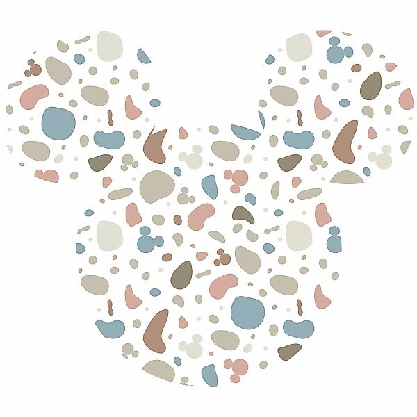 Komar Wandtattoo »Mickey Head Terrazzo Bambino - Größe 125 x 125 cm«, (1 St günstig online kaufen