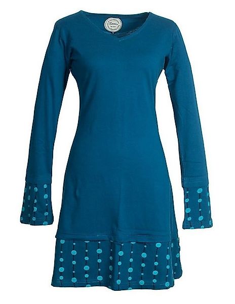 Vishes Jerseykleid Lagenlook Jerseykleid Strickkleid Sweatshirt-Kleid Elfen günstig online kaufen