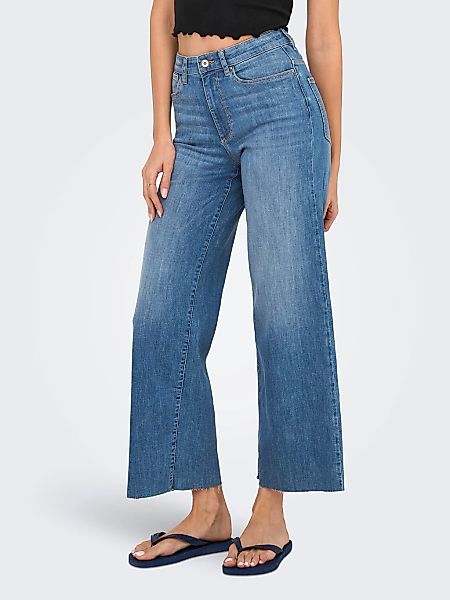 ONLY High-waist-Jeans "ONLANN-MADISON HW CROP WD DNM SOO618NOOS" günstig online kaufen