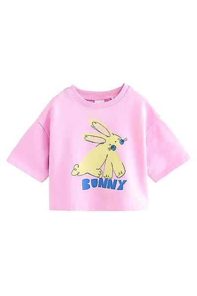 Next T-Shirt Kurzarmshirt aus 100 % Baumwolle günstig online kaufen