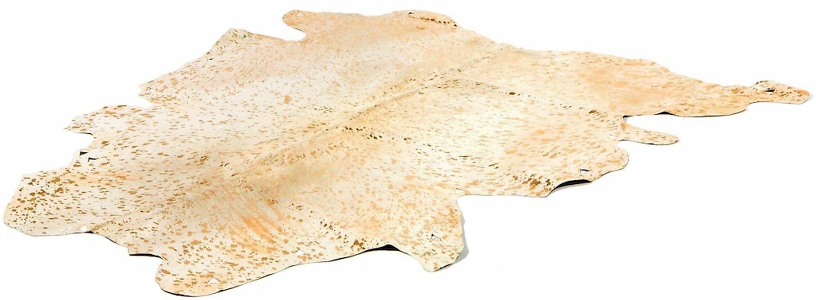 calo-deluxe Fellteppich "Toro 250" fellförmig 12 mm Höhe echtes Rinderfell, günstig online kaufen